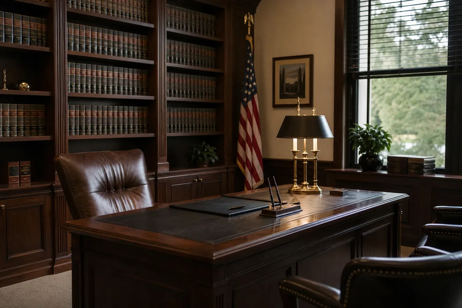 Todd M. Johnson law office interior